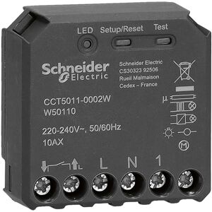 Schneider Electric Wiser Unterputz Schaltaktor CCT5011-0002W 1fach Dunkelgrau Schneider Electric Wiser Unterputz Schaltaktor CCT5011-0002W 1fach Dunkelgrau