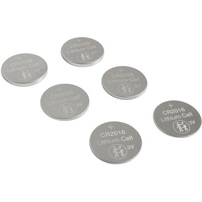 Lithium-Knopfzellen Set Lithium-Knopfzellen Set
