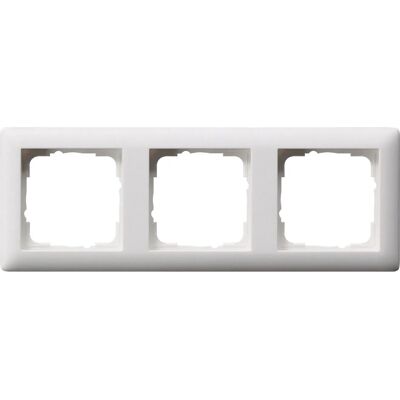 Gira Abdeckrahmen 3-fach Standard55 Reinweiß seidenmatt Gira Abdeckrahmen 3-fach Standard55 Reinweiß seidenmatt
