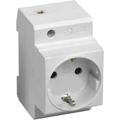 Tracon Steckdose 16 A 250 V für Verteilereinbau Tracon Steckdose 16 A 250 V für Verteilereinbau