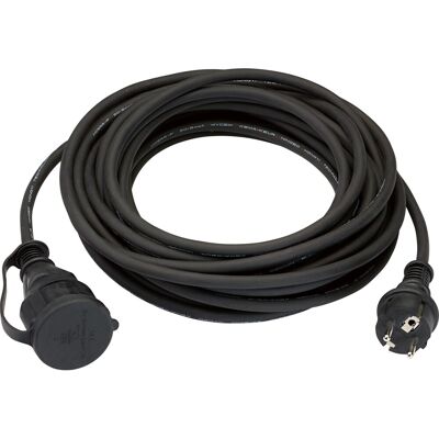 Verlängerungskabel 10 m Schwarz H05RR-F 3G1,5 Verlängerungskabel 10 m Schwarz H05RR-F 3G1,5
