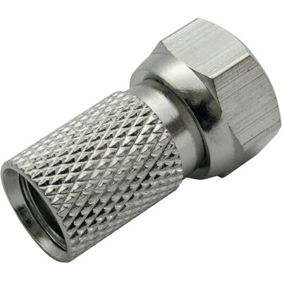 Schwaiger F-Aufdrehstecker Ø 7 mm 10 Stk. Schwaiger F-Aufdrehstecker Ø 7 mm 10 Stk.