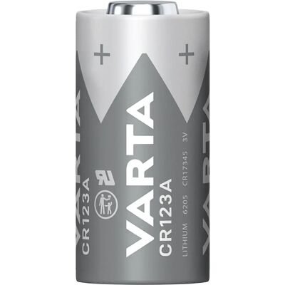Varta Batterie Lithium Cylindral CR123A CR17345 Varta Batterie Lithium Cylindral CR123A CR17345