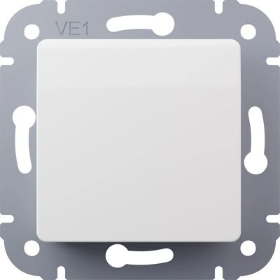 Elektromaterial Steckdose Vilma mit Klappdeckel Weiß Matt Elektromaterial Steckdose Vilma mit Klappdeckel Weiß Matt