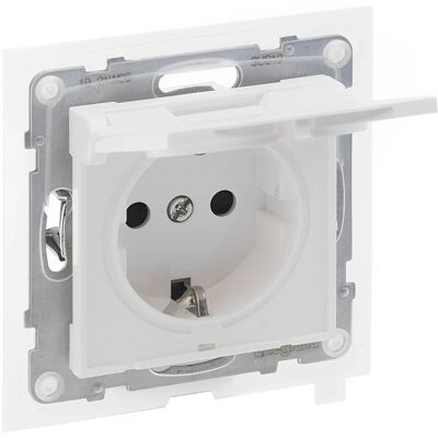 Legrand Modell SL 765124 - Schuko-Steckdose mit Klappdeckel Legrand Modell SL 765124 - Schuko-Steckdose mit Klappdeckel