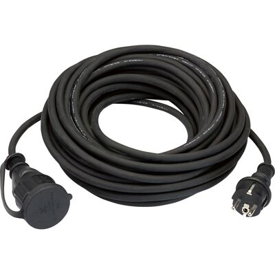 Verlängerungskabel 15 m Schwarz H05RR-F 3G1,5 Verlängerungskabel 15 m Schwarz H05RR-F 3G1,5