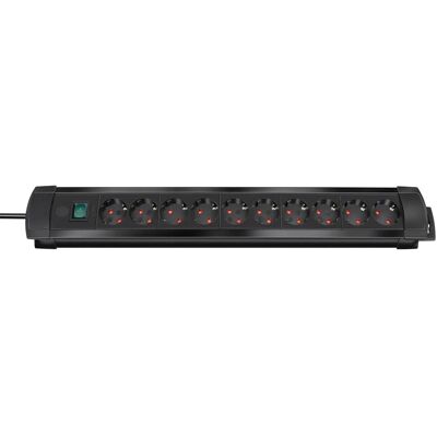 Brennenstuhl Steckdosenleiste Premium-Line 10-fach mit 45° Winkel 3 m Schwarz Brennenstuhl Steckdosenleiste Premium-Line 10-fach mit 45° Winkel 3 m Schwarz