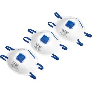 LUXTOOLS LUX-TOOLS Ventilmaske FFP2 (3 Stück) LUXTOOLS LUX-TOOLS Ventilmaske FFP2 (3 Stück)