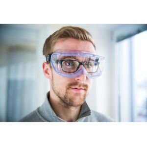 LUXTOOLS LUX-TOOLS Schutzbrille mit Band Transparent LUXTOOLS LUX-TOOLS Schutzbrille mit Band Transparent