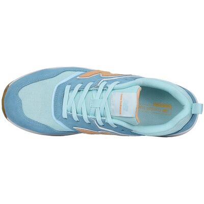 New Balance Sicherheitsschuhe Elite Lite Womens S1 PL Milky Blue-Orange Gr.38,5 New Balance Sicherheitsschuhe Elite Lite Womens S1 PL Milky Blue-Orange Gr.38,5