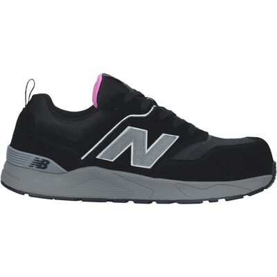 New Balance Sicherheitsschuhe Elite Lite Womens S1 PL Schwarz-Rosa Gr.38 New Balance Sicherheitsschuhe Elite Lite Womens S1 PL Schwarz-Rosa Gr.38
