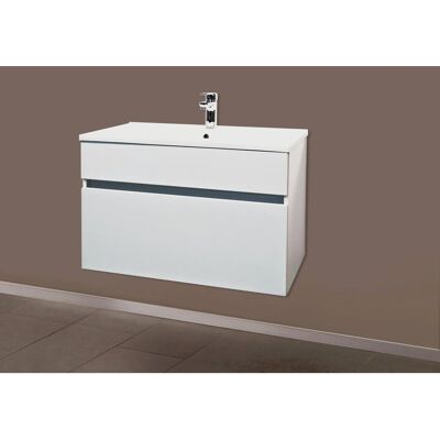Sanotechnik Waschbeckenunterschrank Weiß matt 79,6 cm Sanotechnik Waschbeckenunterschrank Weiß matt 79,6 cm