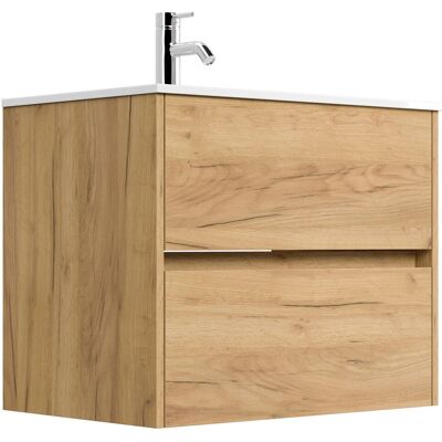Posseik Badmöbel Limes und Waschtisch 2 Greifraum Auszüge 70 cm Eiche Gold Posseik Badmöbel Limes und Waschtisch 2 Greifraum Auszüge 70 cm Eiche Gold