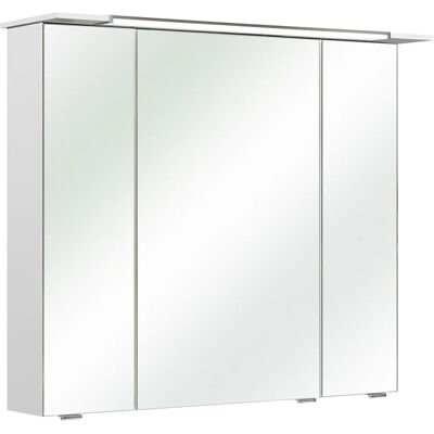 Pelipal Spiegelschrank Weiß Glänzend 82 cm Pelipal Spiegelschrank Weiß Glänzend 82 cm