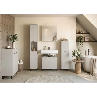 Germania Mediumschrank Arcena 1394 Kaschmir 30 cm x 120 cm x 34 cm Germania Mediumschrank Arcena 1394 Kaschmir 30 cm x 120 cm x 34 cm