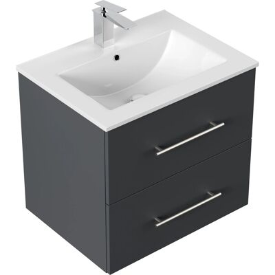 Posseik Badmöbel Homeline 60 Grafit Posseik Badmöbel Homeline 60 Grafit