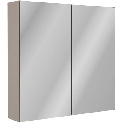 Fackelmann Spiegelschrank Compact Line 70 cm x 68 cm x 15,6 cm Kaschmir Fackelmann Spiegelschrank Compact Line 70 cm x 68 cm x 15,6 cm Kaschmir