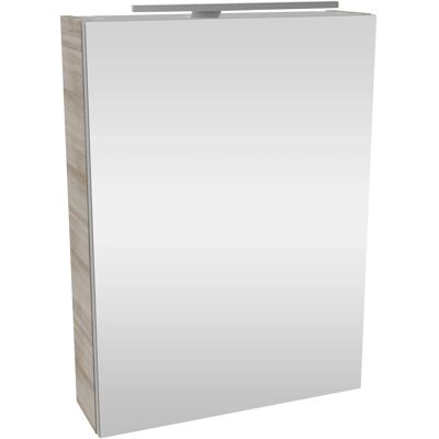 Fackelmann Spiegelschrank SBC Graueiche 50 cm mit Softclose Türen Fackelmann Spiegelschrank SBC Graueiche 50 cm mit Softclose Türen