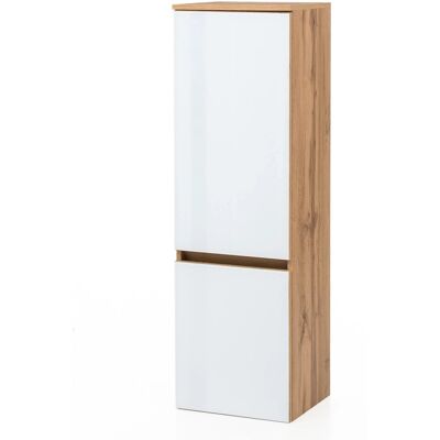 Held Möbel Midischrank Pisa 40 cm Weiß-Wotaneiche Held Möbel Midischrank Pisa 40 cm Weiß-Wotaneiche