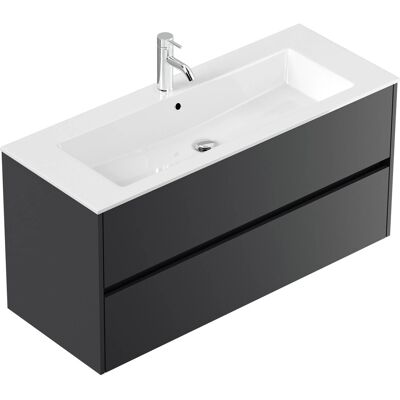 Posseik Badmöbel Limes und Waschtisch 2 Greifraum Auszüge 120 cm Grafit Posseik Badmöbel Limes und Waschtisch 2 Greifraum Auszüge 120 cm Grafit