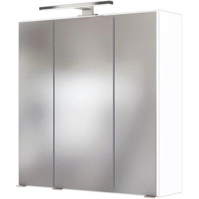 Held Möbel 3D-Spiegelschrank Verona 60 cm Weiß Held Möbel 3D-Spiegelschrank Verona 60 cm Weiß