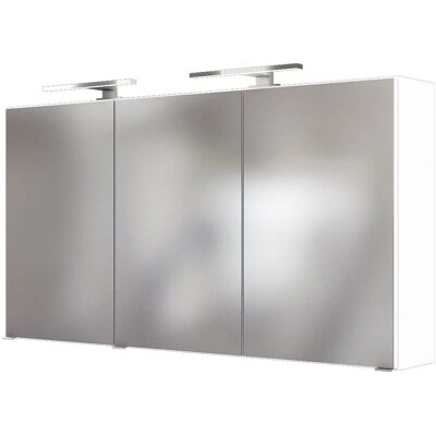 Held Möbel 3D-Spiegelschrank Verona 120 cm Weiß Held Möbel 3D-Spiegelschrank Verona 120 cm Weiß