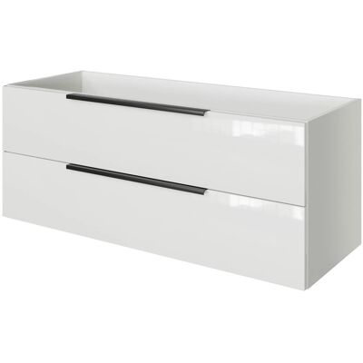 Pelipal Unterschrank für Doppel-Waschtisch Quantum 07 Schneeweiß Glanz 120 cm Pelipal Unterschrank für Doppel-Waschtisch Quantum 07 Schneeweiß Glanz 120 cm