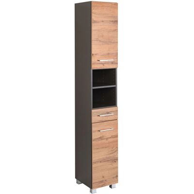 Held Möbel Hochschrank Molina 30 cm Wotaneiche-Graphitgrau Held Möbel Hochschrank Molina 30 cm Wotaneiche-Graphitgrau