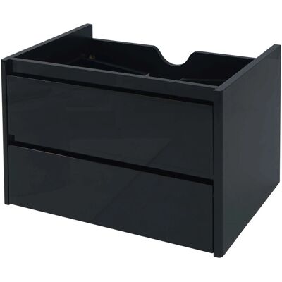 MCW Waschbeckenunterschrank B19 50x60cm Schwarz MCW Waschbeckenunterschrank B19 50x60cm Schwarz
