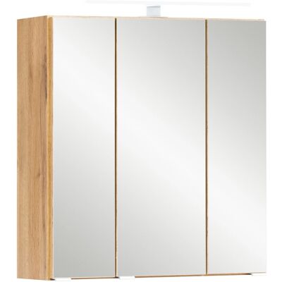 Held Möbel 3D-Spiegelschrank Trient 60 cm Wotaneiche Held Möbel 3D-Spiegelschrank Trient 60 cm Wotaneiche