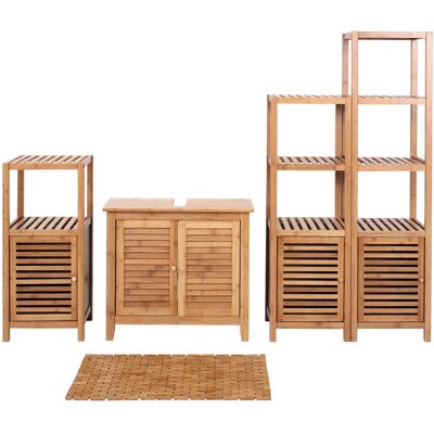 MCW Badezimmerset B18 Bambus MCW Badezimmerset B18 Bambus