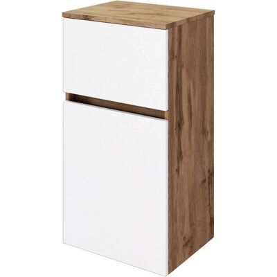 Held Möbel Unterschrank Bari 40 cm matt Weiß-Wotaneiche Held Möbel Unterschrank Bari 40 cm matt Weiß-Wotaneiche
