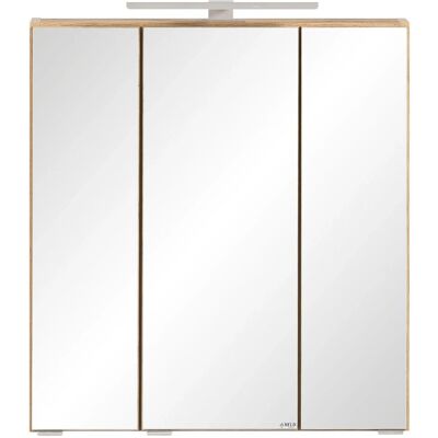 Held Möbel 3D-Spiegelschrank Ancona 60 cm Wotaneiche Held Möbel 3D-Spiegelschrank Ancona 60 cm Wotaneiche
