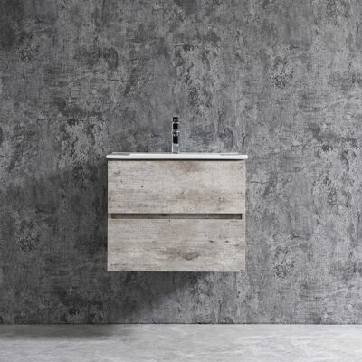 Neuesbad - NBHT60102 - 60x46x50 cm - grau - Waschtisch-Set Neuesbad - NBHT60102 - 60x46x50 cm - grau - Waschtisch-Set