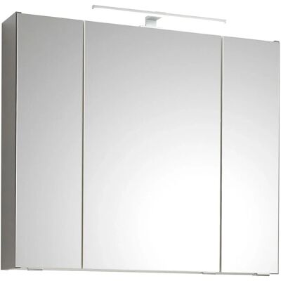 Pelipal Quickset 357 Wandspiegelschrank - Glas Holz Grau Pelipal Quickset 357 Wandspiegelschrank - Glas Holz Grau