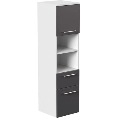 Posseik - Viva - Anthrazit Seidenglanz - Badschrank Posseik - Viva - Anthrazit Seidenglanz - Badschrank
