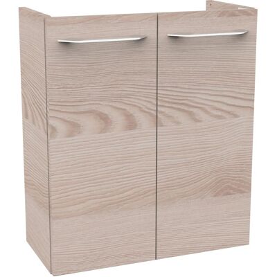 FACKELMANN SBC Badezimmer Unterschrank - 52x60cm, Alaska Esche, 2 Stück FACKELMANN SBC Badezimmer Unterschrank - 52x60cm, Alaska Esche, 2 Stück