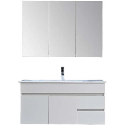 Sanotechnik Badezimmer-Set Belluno Weiß 3-teilig Sanotechnik Badezimmer-Set Belluno Weiß 3-teilig