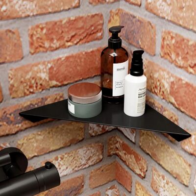 Schulte - Shower Shelf - Matte Schwarz - 23x23x3.5 cm - Shelf Schulte - Shower Shelf - Matte Schwarz - 23x23x3.5 cm - Shelf
