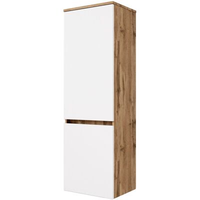 Held Möbel Midischrank Bari 40 cm matt Weiß-Wotaneiche Held Möbel Midischrank Bari 40 cm matt Weiß-Wotaneiche