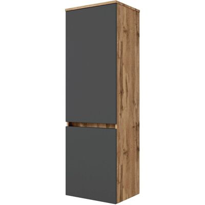 Held Möbel Midischrank Bari 40 cm matt Grau-Wotaneiche Held Möbel Midischrank Bari 40 cm matt Grau-Wotaneiche