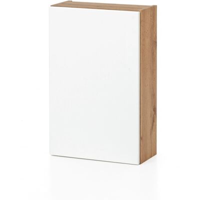 Held Möbel Hängeschrank Salerno 40 cm matt Weiß-Wotaneiche Held Möbel Hängeschrank Salerno 40 cm matt Weiß-Wotaneiche