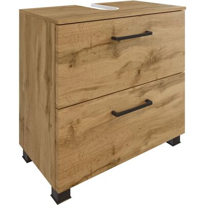 Held Möbel Waschbeckenunterschrank Florenz 60 cm Wotaneiche Held Möbel Waschbeckenunterschrank Florenz 60 cm Wotaneiche