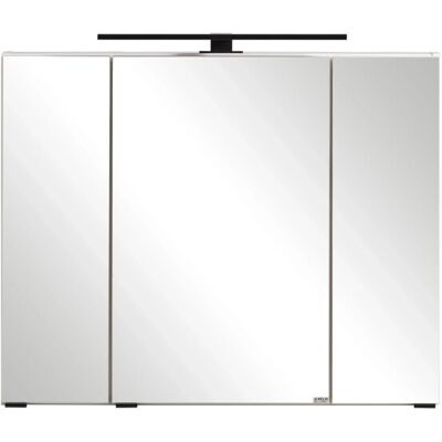 Held Möbel 3D-Spiegelschrank Padua 80 cm Weiß Held Möbel 3D-Spiegelschrank Padua 80 cm Weiß