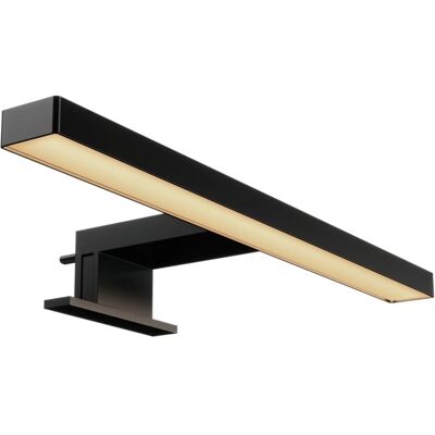 Fackelmann LED-Aufsatzleuchte TE-A 30 cm x 10,5 cm x 4,6 cm Schwarz Matt Fackelmann LED-Aufsatzleuchte TE-A 30 cm x 10,5 cm x 4,6 cm Schwarz Matt