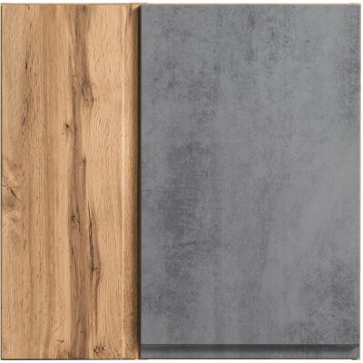 Held Möbel Hängeschrank Ancona 65 cm Betongrau-Wotaneiche Held Möbel Hängeschrank Ancona 65 cm Betongrau-Wotaneiche