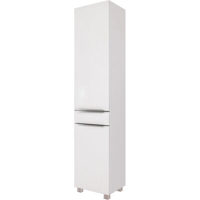 Held Möbel Hochschrank Monza 40 cm matt Weiß-Weiß Held Möbel Hochschrank Monza 40 cm matt Weiß-Weiß