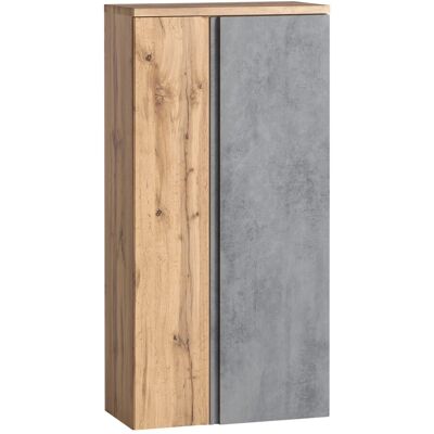 Held Möbel Midischrank Ancona 65 cm Betongrau-Wotaneiche Held Möbel Midischrank Ancona 65 cm Betongrau-Wotaneiche