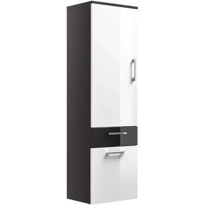 Posseik Bad-Hochschrank Rima Anthrazit 40 cm Posseik Bad-Hochschrank Rima Anthrazit 40 cm