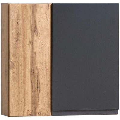 Held Möbel Hängeschrank Ancona 65 cm matt Grau-Wotaneiche Held Möbel Hängeschrank Ancona 65 cm matt Grau-Wotaneiche